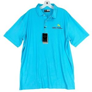 Callaway Shirt Mens Large Blue Polo Optidri Performance Golf Nwt Embroidered